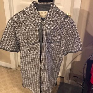 Marc ecko short sleeve button down